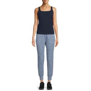 Women's Super Soft Lightweight Joggers with Pockets. Color:BLUE COMET SPACE DYE